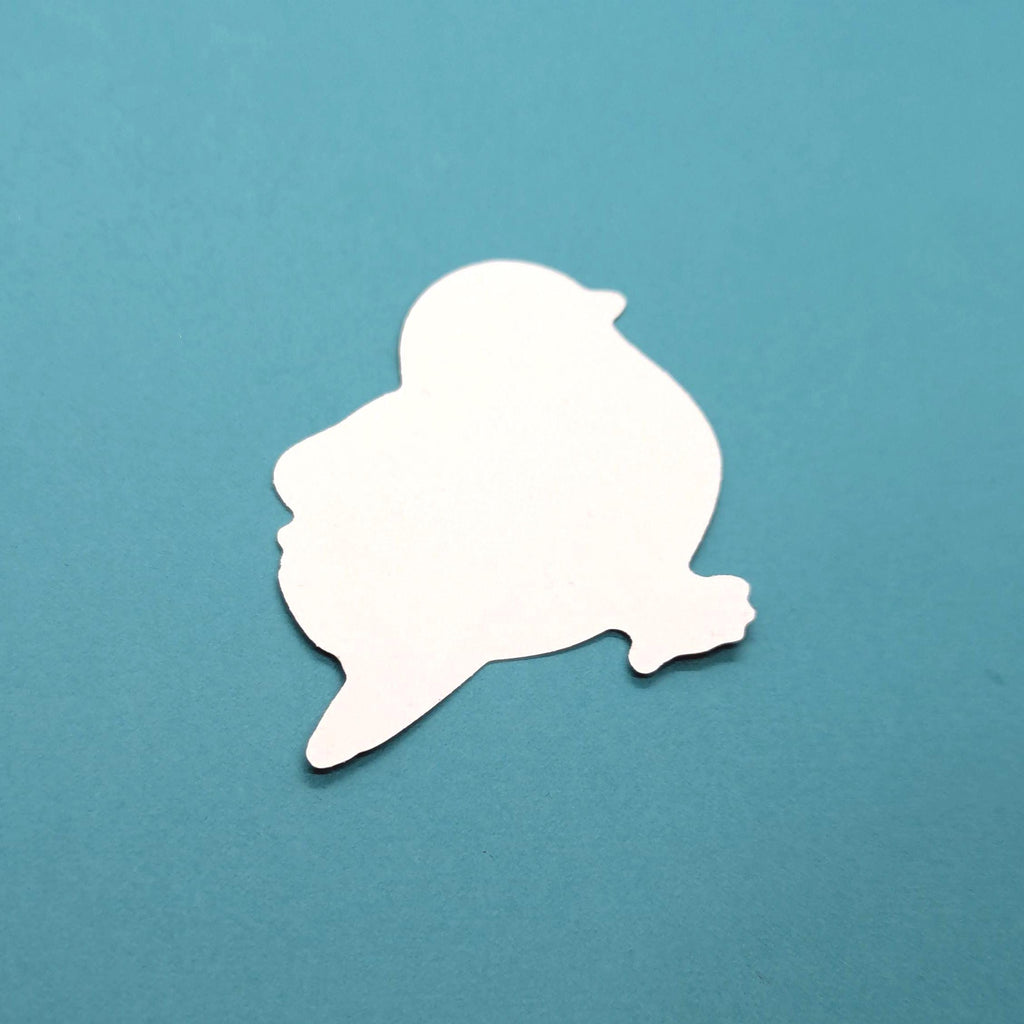 back view of blue tit sticker