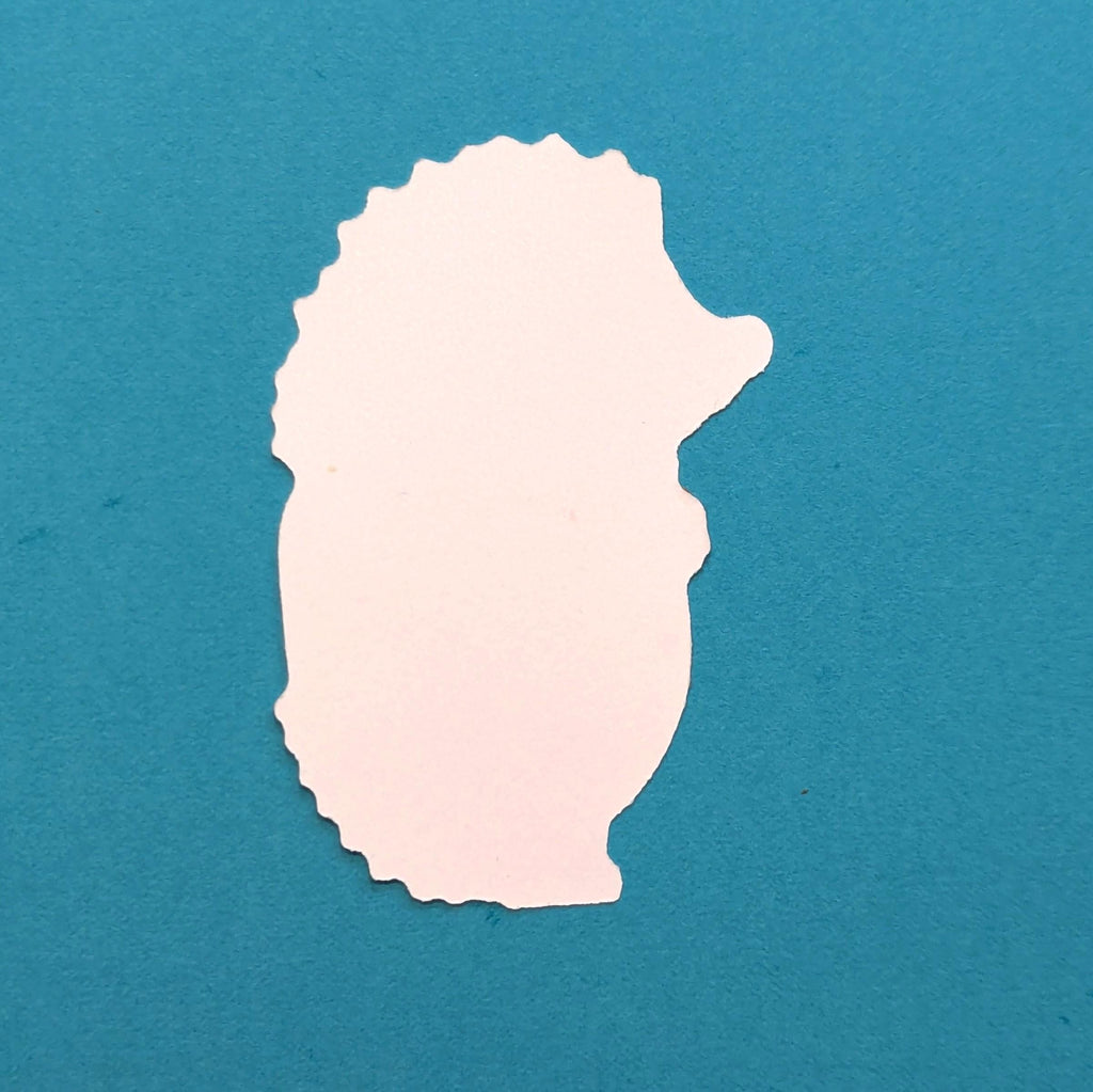 back view of a hedgehog sticker