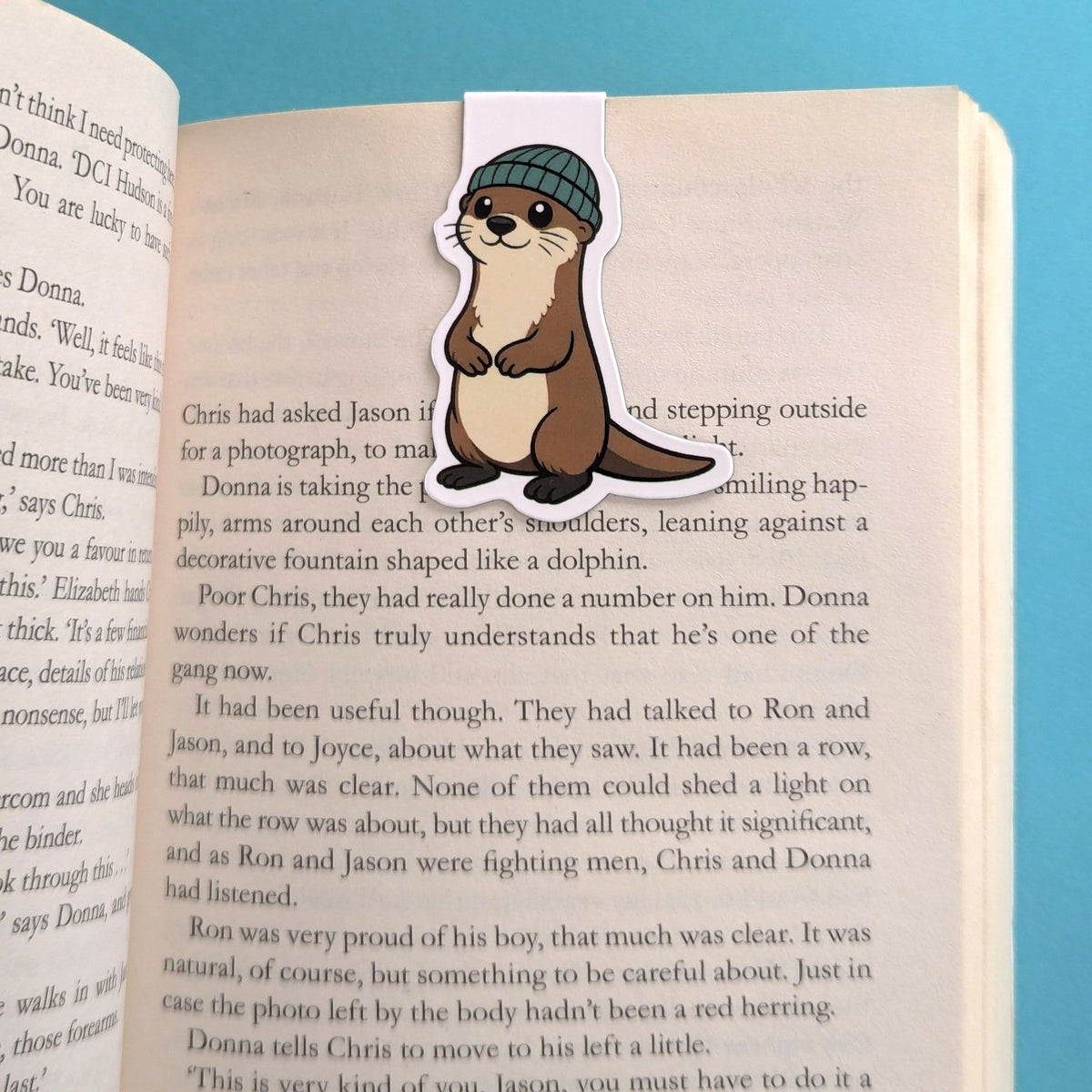 Otter Magnetic Bookmark