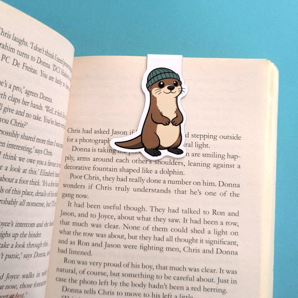 Otter Magnetic Bookmark