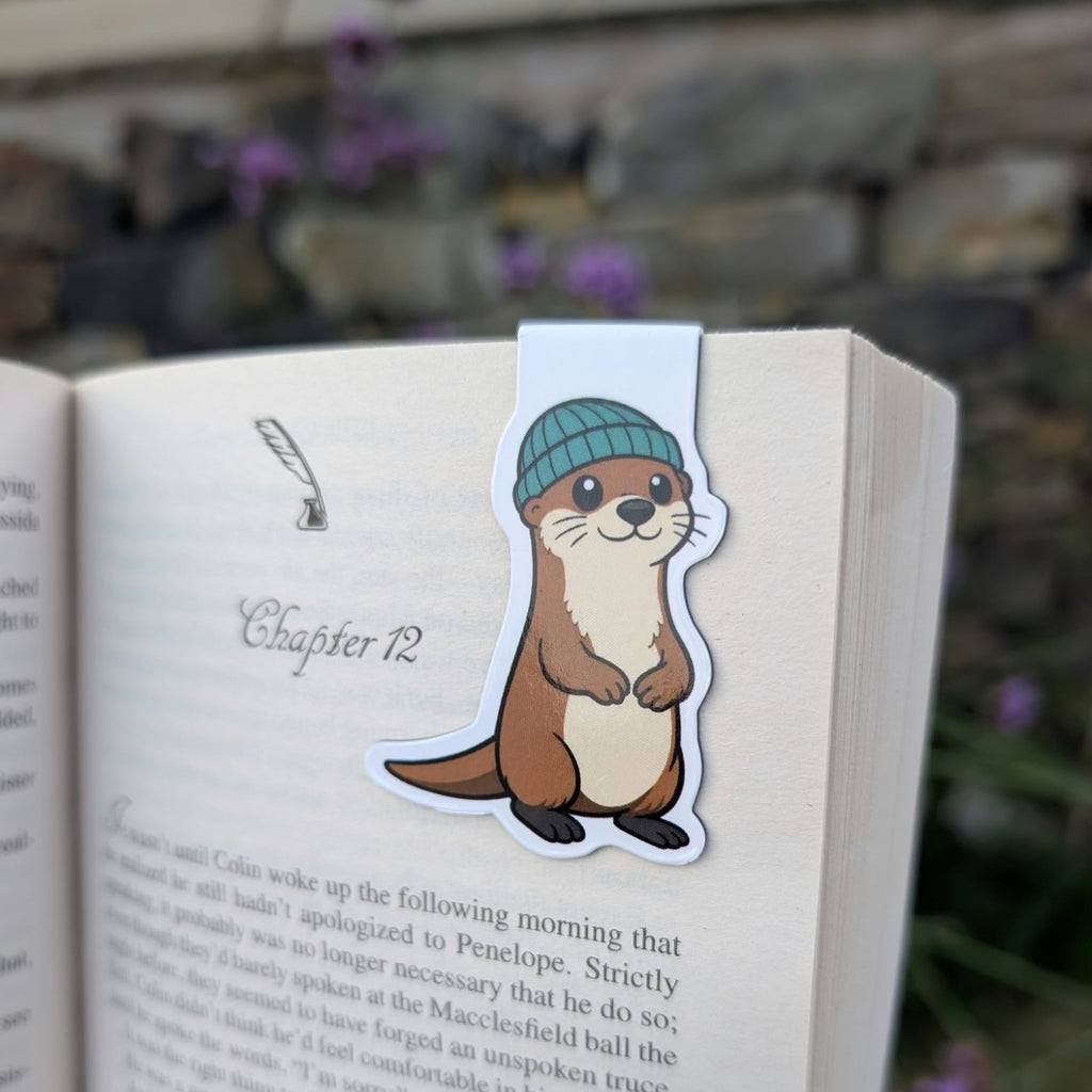 Otter Magnetic Bookmark