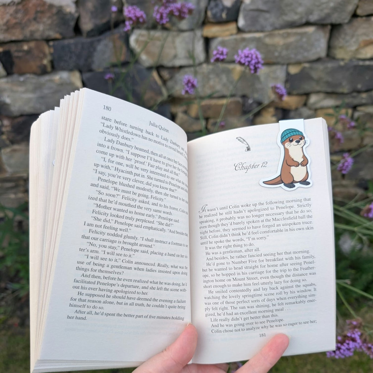 Otter Magnetic Bookmark