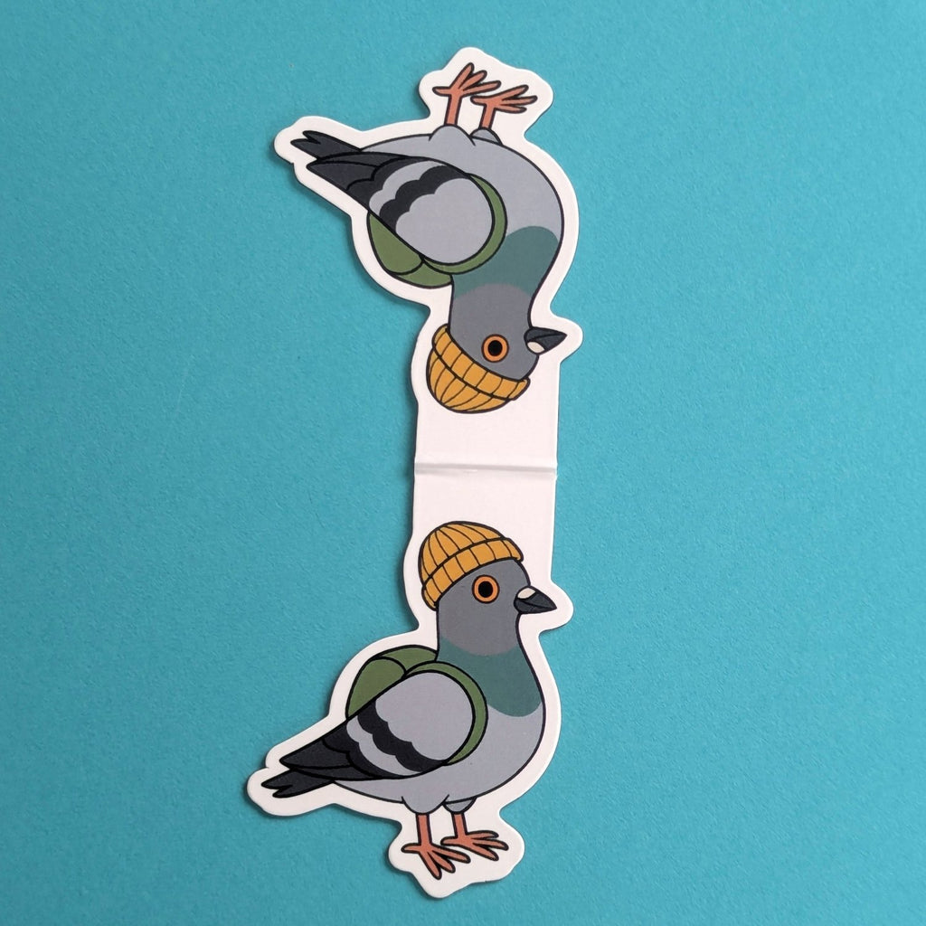 Pigeon Magnetic Bookmark