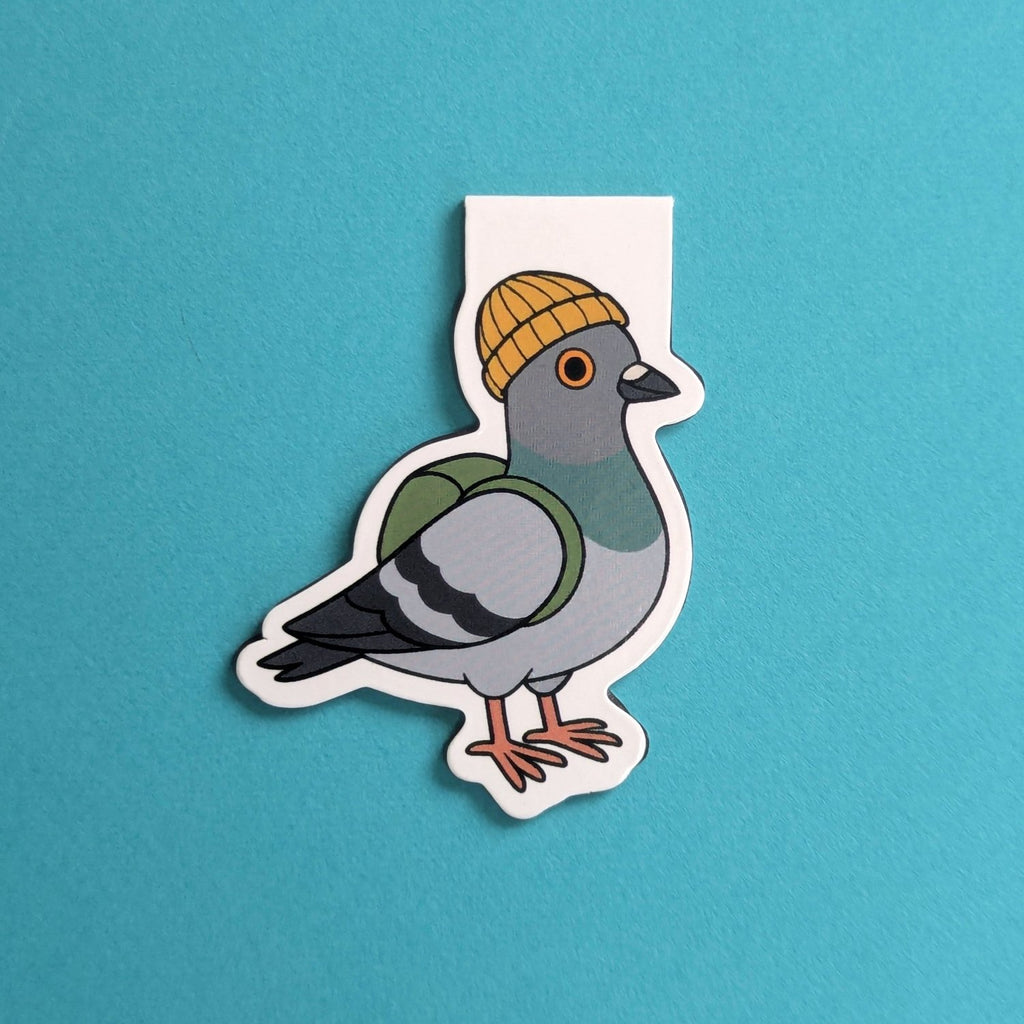 Pigeon Magnetic Bookmark