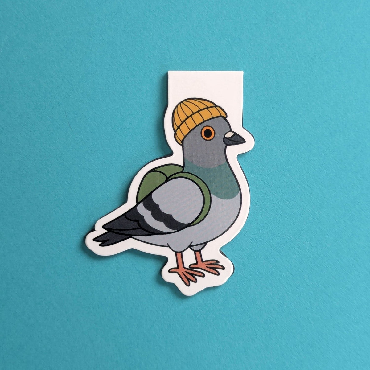 Pigeon Magnetic Bookmark
